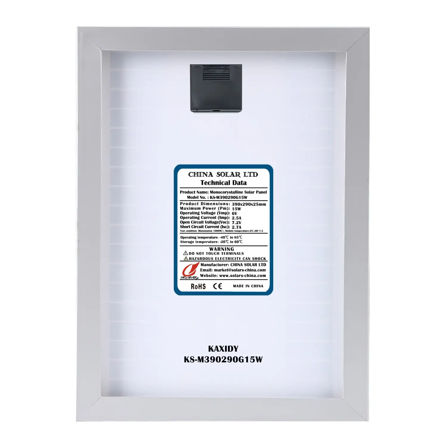 Módulo Solar Monocristalino 20W