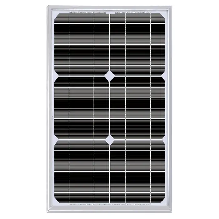 Monokristallines Solarmodul 25W
