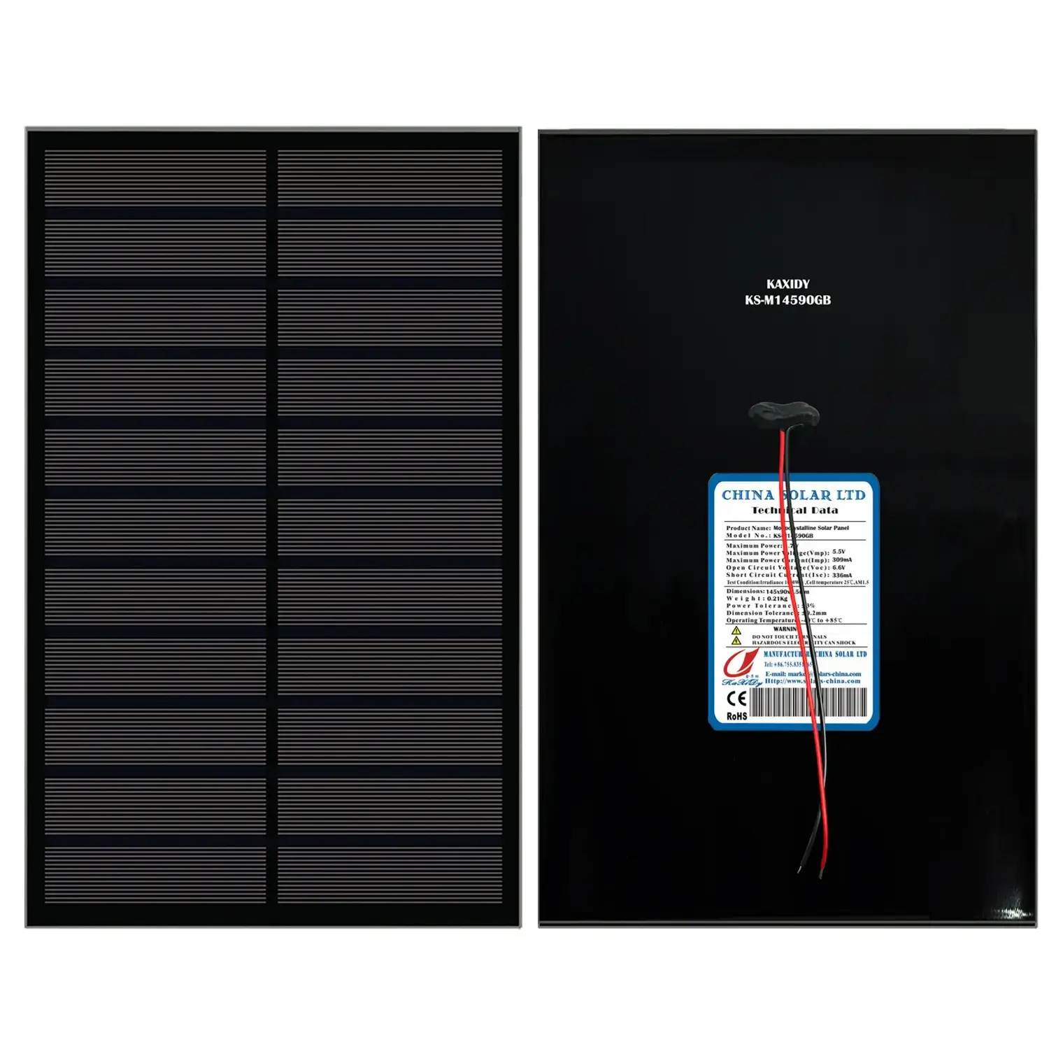Monokristalline Solarmodule 5,5V