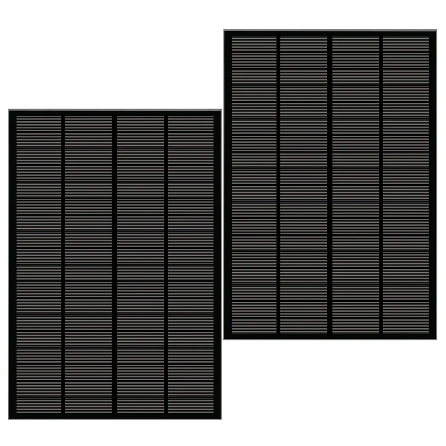3W 9V Fotovoltaik Panele Siyah