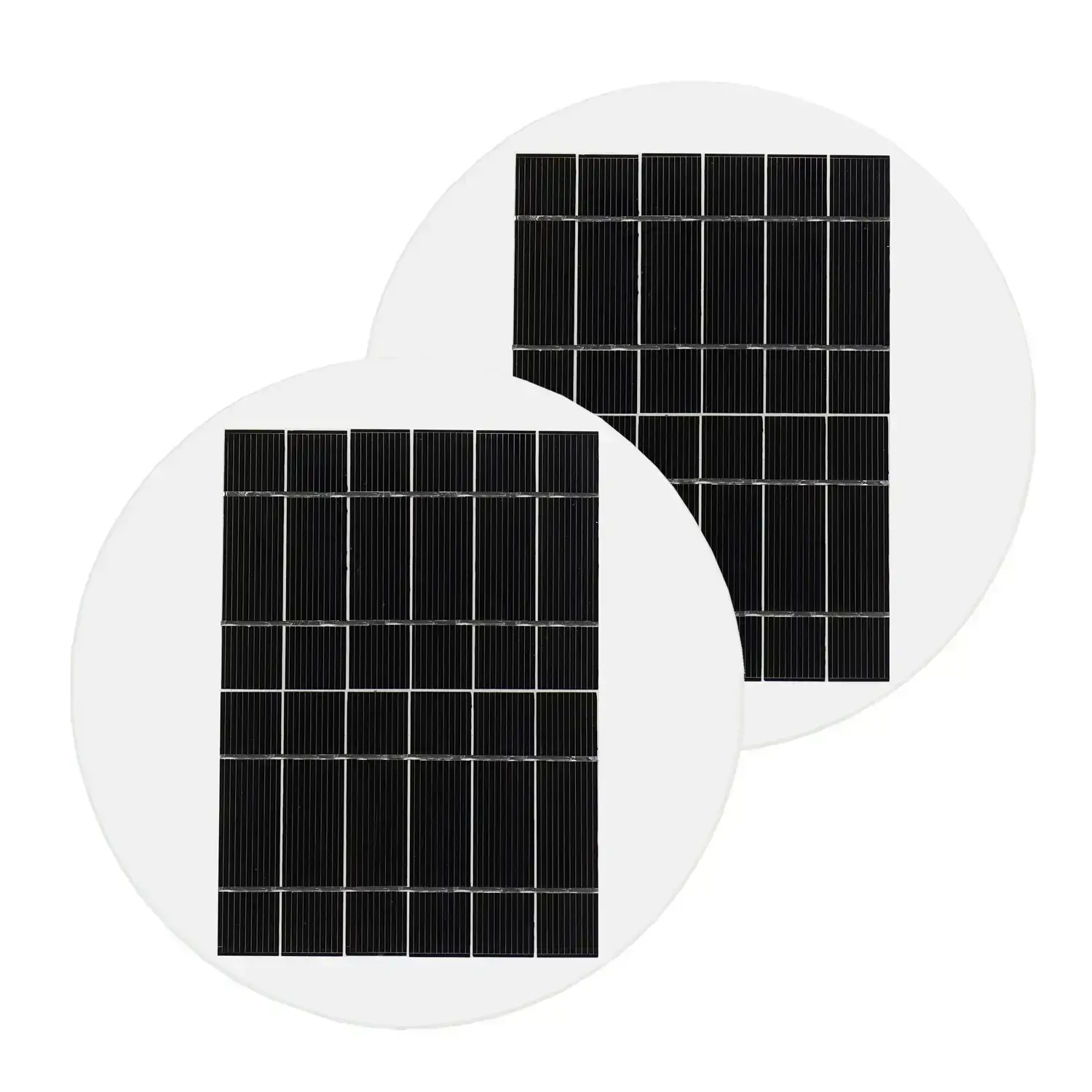 Runde Solarmodule 6V