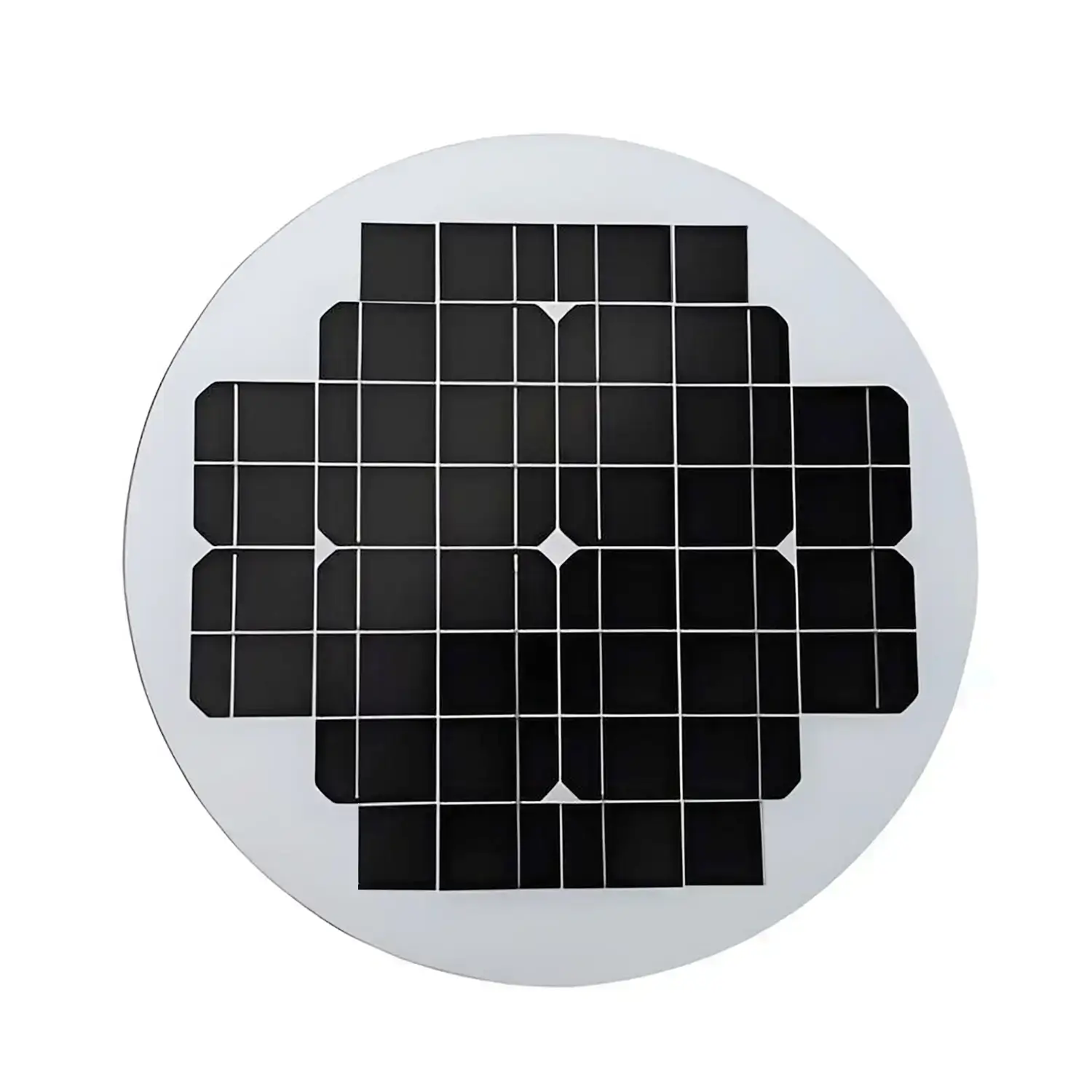 Großes Rundes Solarpanel